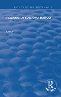 Essentials of Scientific Method