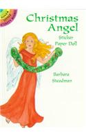 Christmas Angel Sticker Paper Doll