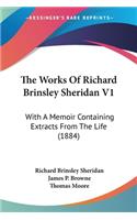 Works Of Richard Brinsley Sheridan V1