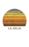 La Jolla: California Dot Grid Notebook Paper For Work, Home Or School. Vintage Dotted Paper Note Pad For Bullet Style Journaling.