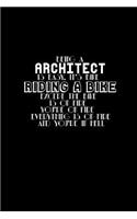 Being a architect is easy, it's bike is on fire you're on fire everything is on fire and you're in hell