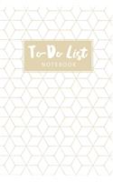 To-Do List Notebook: Hexagonal Line Sylish Cover - 110 Daily Work Day Checklist - To-Do Lists Prioritize Task with Checkboxes - School Home Office Time Management - Meal