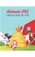 Animals ABC Coloring Book For Kids