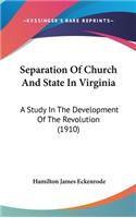 Separation Of Church And State In Virginia
