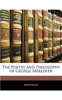 The Poetry and Philosophy of George Meredith