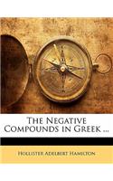 The Negative Compounds in Greek ...