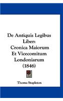 de Antiquis Legibus Liber