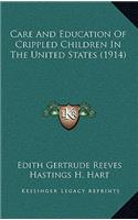 Care and Education of Crippled Children in the United States (1914)