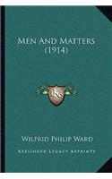 Men and Matters (1914)