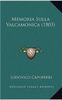 Memoria Sulla Valcamonica (1803)