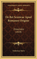 De Rei Scenicae Apud Romanos Origine