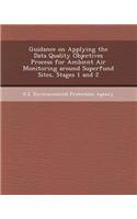 Guidance on Applying the Data Quality Objectives Process for Ambient Air Monitoring Around Superfund Sites, Stages 1 and 2