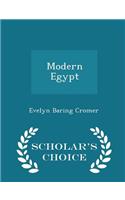 Modern Egypt - Scholar's Choice Edition