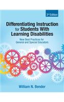 Differentiating Instruction for Students With Learning Disabilities