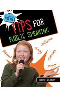 Tips for Public Speaking