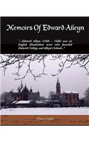 Memoirs Of Edward Alleyn