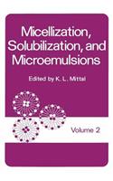 Micellization, Solubilization, and Microemulsions