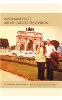 Important Facts about Cancer Prevention