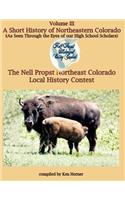 A Short History of Northeastern Colorado