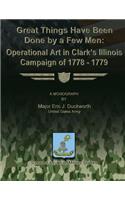 Great Things Have Been Done by a Few Men
