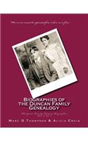 Narrative Biographies of the Duncan Family Genealogy