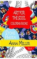Art For The Soul Coloring Book - Anti Stress Art Therapy Coloring Book