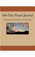 366-Day Prayer Journal: Praying Without Ceasing