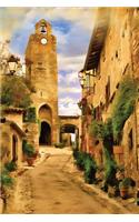 Up to the Belltower Notebook: Blank Diary Journal Log Notebook(21 Old Country 150 Lined)