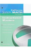 California Saxon Math, Intermediate 6 Instructional Masters