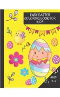 Easy Easter Coloring Book for Kids, Ages 2 - 5