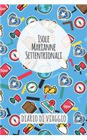 Isole Marianne Settentrionali Diario di Viaggio: Pianificatore di viaggio I Pianificatore di viaggio su strada I Diario a griglia a punti I taccuino I Diario tascabile I Regalo per Backpacker