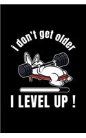 Level Up Rabbit Funny