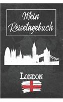 Mein Reisetagebuch London: 6x9 Reise Journal I Notizbuch mit Checklisten zum Ausfüllen I Perfektes Geschenk für den Trip nach London (England) für jeden Reisenden