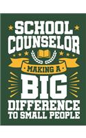 School Counselor Making A Big Difference to Small People