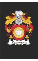 Capmany: Capmany Coat of Arms and Family Crest Notebook Journal (6 x 9 - 100 pages)