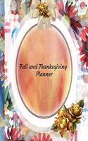 Fall and Thanksgiving Planner