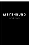 Meyenburg: Notizbuch, Notizblock, Notebook - Punktraster, Punktiert, Dotted - DIN A5 (6x9 Zoll), 120 freie Seiten - Notizen, Termine, Ideen, Skizzen, Planer, T