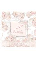70th Birthday Guest Book
