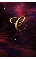 C Journal: Personalized Monogram Journal or Monogram Notebook To Write In (Gift Journal)