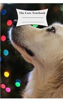 Cute Notebook: Composition Notebook - 120 Pages Lined Notebook - Golden Retriever Style (6 X 9)