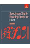 Specimen Sight-Reading Tests for Horn, Grades 6-8