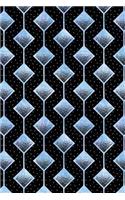 Bullet Journal Notebook Geometric Pattern 10: Graph Design - 162 Numbered Pages with 150 Graph Style Grid Pages, 6 Index Pages and 2 Key Pages for Journaling, Writing, Planning and Doodling, for