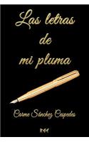 letras de mi pluma