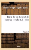 Traité de politique et de science sociale - Volume 1