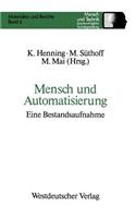 Mensch Und Automatisierung