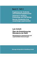 Über Die Entwicklung Des Dünndarms Der Ratte