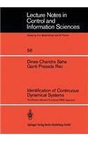 Identification of Continuous Dynamical Systems