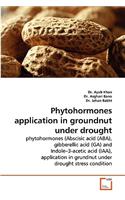 Phytohormones application in groundnut under drought