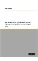 Big Bang in Math - John Bredakis Method