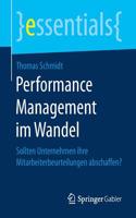 Performance Management Im Wandel